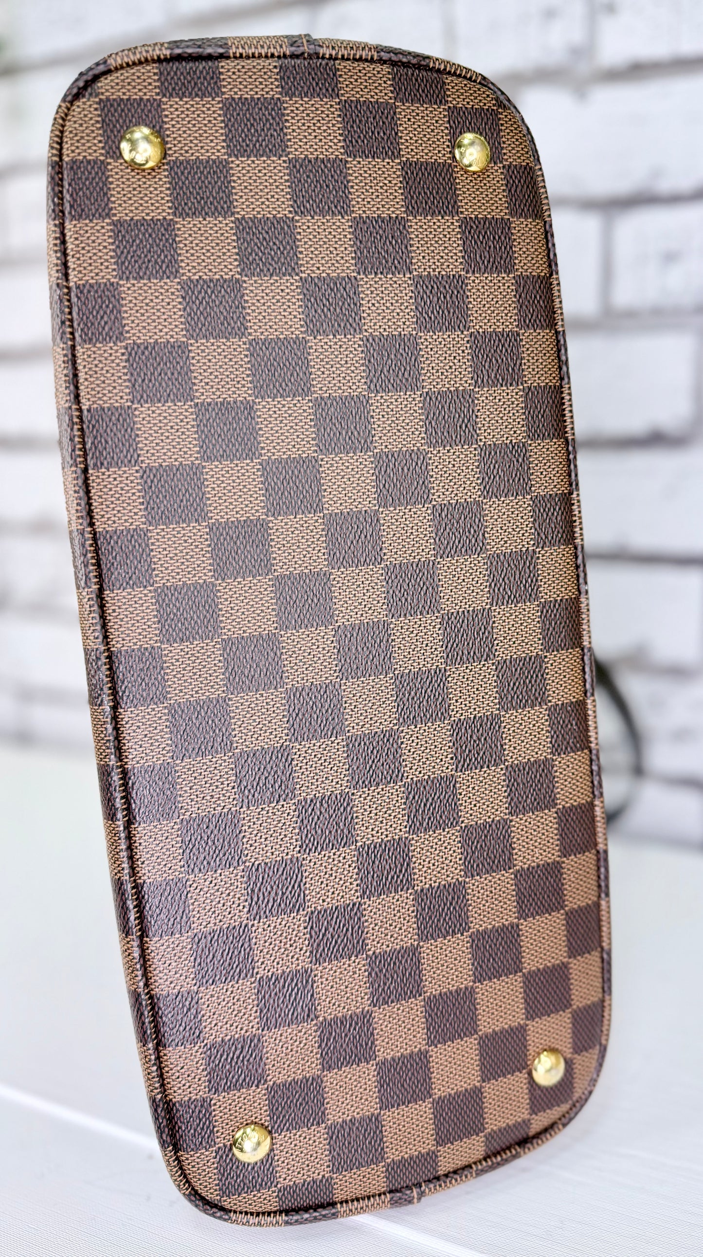 Louis Vuitton Kensington Tote (Damier Ebene) - Very Good