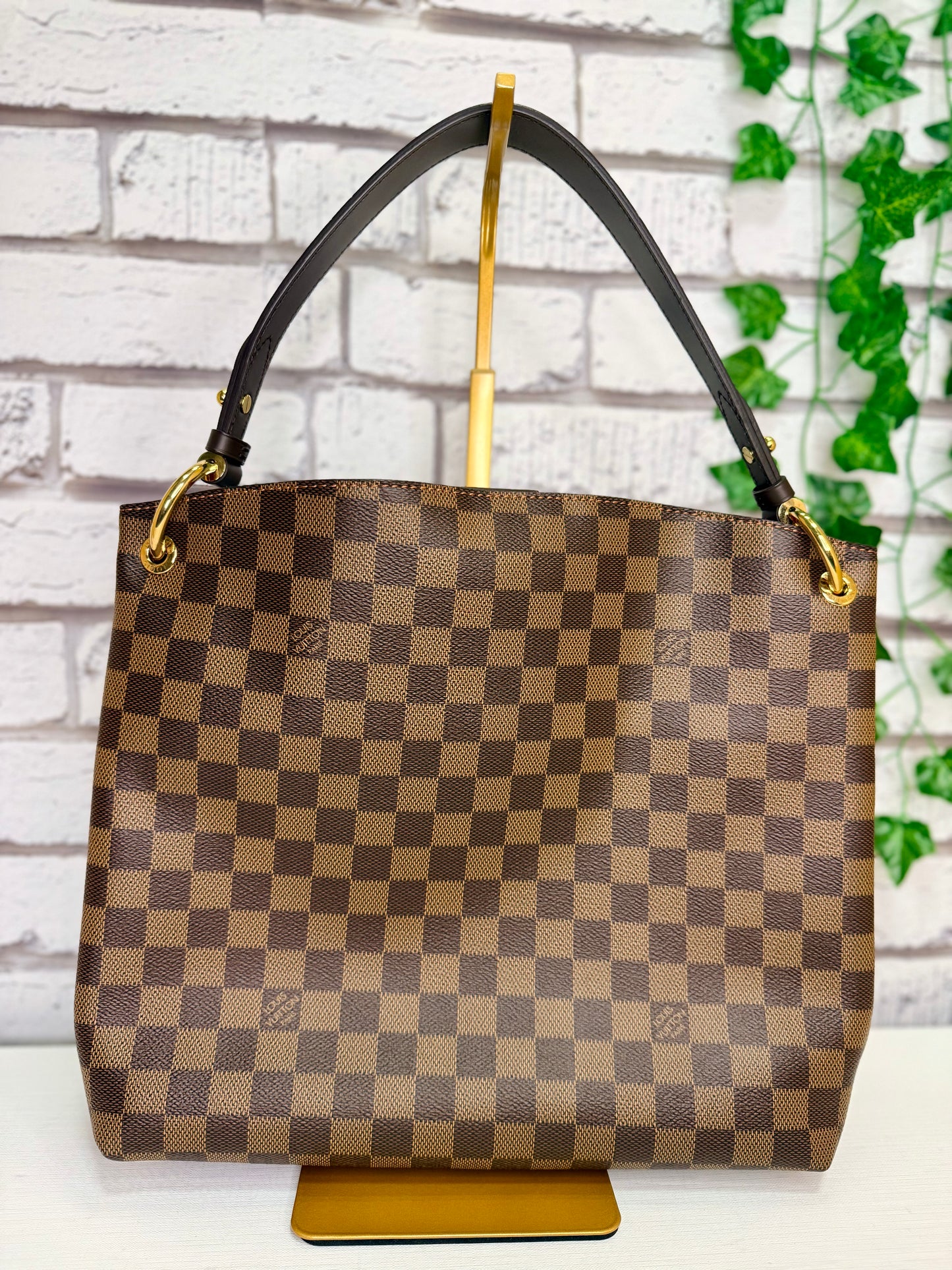 Louis Vuitton Graceful PM (Damier Ebene) - Like New